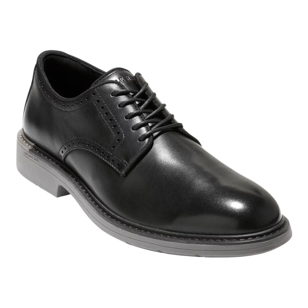 Cole Haan Men's The Go-To Leather Oxford Shoes Black Size 12